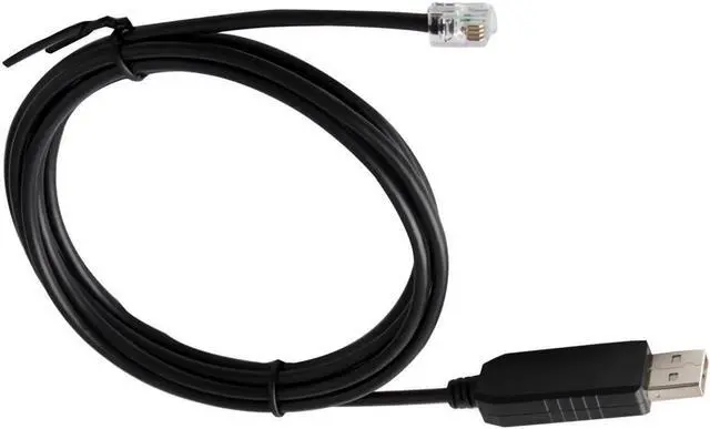 Alt view image 2 of 5 - USB to RS232 RJ10 Console Upgrade Cable for Meade 505 Cable Replacement, Compatible with Meade Telescope 497 Autostar/Audiostar HC, for LX200 LX90 LX850 LX600 LX80