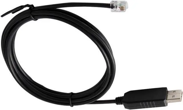 Alt view image 2 of 5 - USB to RS232 RJ10 4P4C Console Upgrade Cable for Meade HC 497 Autostar Audiostar,for Meade 505 Cable Replacement, for LX200 LX90 LX850 LX600 LX80 ETX125 ETX90 ETX80 LX65