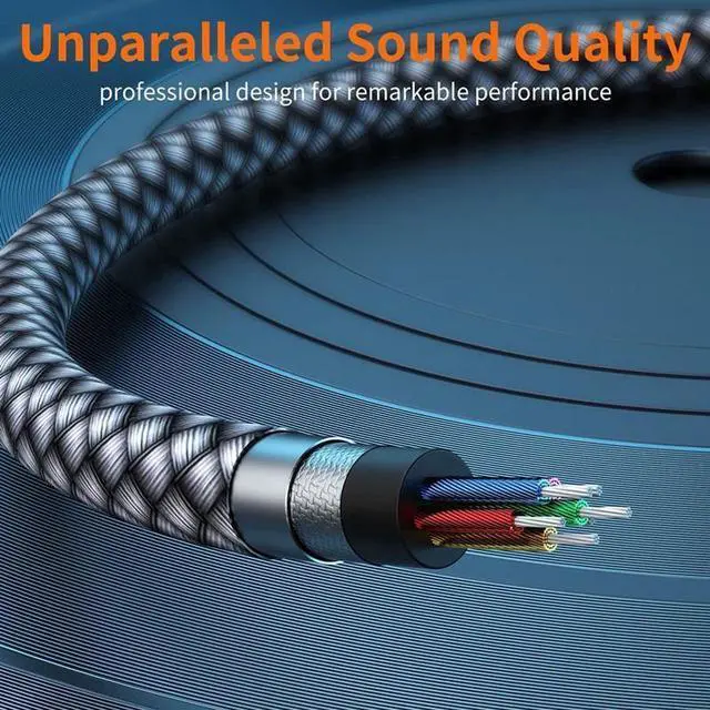 Alt view image 4 of 5 - USB to 3.5mm Audio Adapter USB Audio Adapter USB-A to 2 IN 1 3.5mm Female External Stereo Sound Card support Microphone USB to Audio Jack with Built in DAC Codec for Windows and macOS