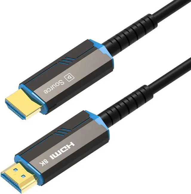 Main image of HDMI 2.1 Cable [Certified] 50ft, 48Gbps Ultra High Speed Fiber Optic HDMI Cable(8K@60Hz,4K@120Hz), Support eARC,HDCP 2.3,Dolby Atoms,Compatible with PS5,Blu-ray Player,8K TVs etc