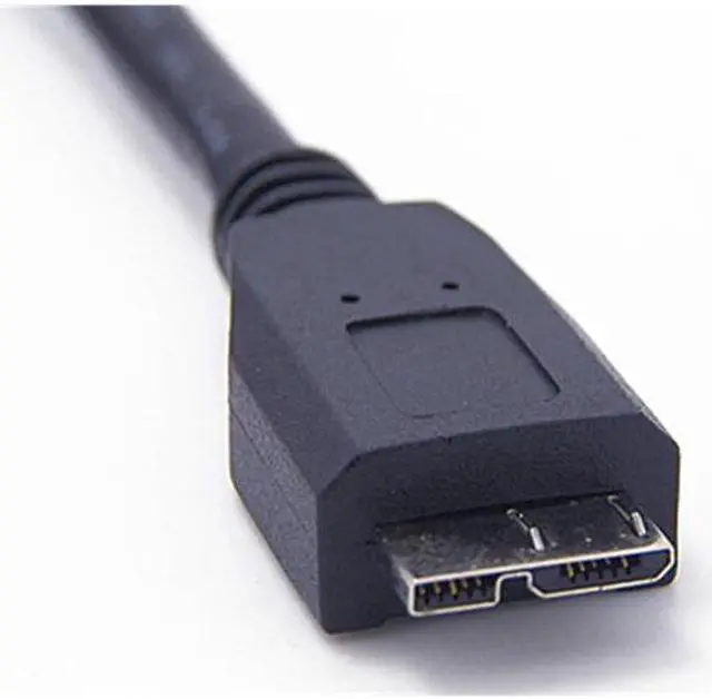 Alt view image 4 of 4 - HDD USB 3.0 Type A to Micro B Y Cable USB3.0 Data Cord For External Mobile Hard Drive Disk Data Cables 1M