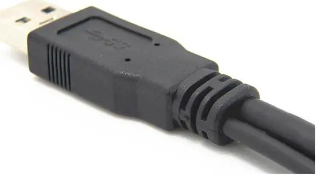 Alt view image 2 of 4 - HDD USB 3.0 Type A to Micro B Y Cable USB3.0 Data Cord For External Mobile Hard Drive Disk Data Cables 1M