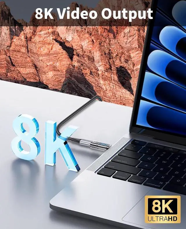 Alt view image 6 of 7 - 240W USB C Extension Adapter Power Meter Tester, USB C Male to USB C Female Adapter with Wattage LED Digital Display, for iPhone 15, USB-C Cables/Devices (2 Pack-Transparent)