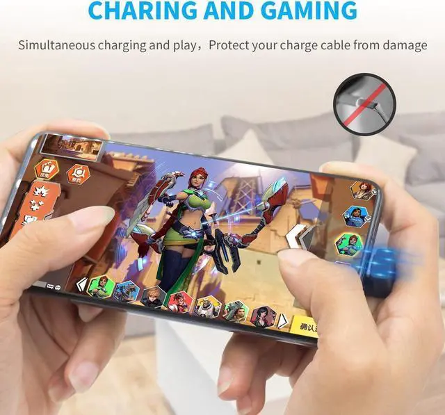 Alt view image 4 of 7 - USB C U Shape Adapter, 3-Pack USB C 180 Degree Adapter, 10Gbps USBC to USBC Extension Adapter with (Type-C 3.1 Gen 2) Data Fast Charging Connector for Mobile Phone, Laptop,Galaxy