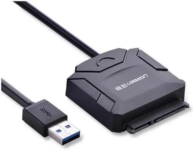 Main image of Quality USB 3.0 to Sata Converter Adapter Cable for 2.5"/3.5" SATA HDD/SSD, BLU-RAY DVD, CD-RW(1ft/30cm)
