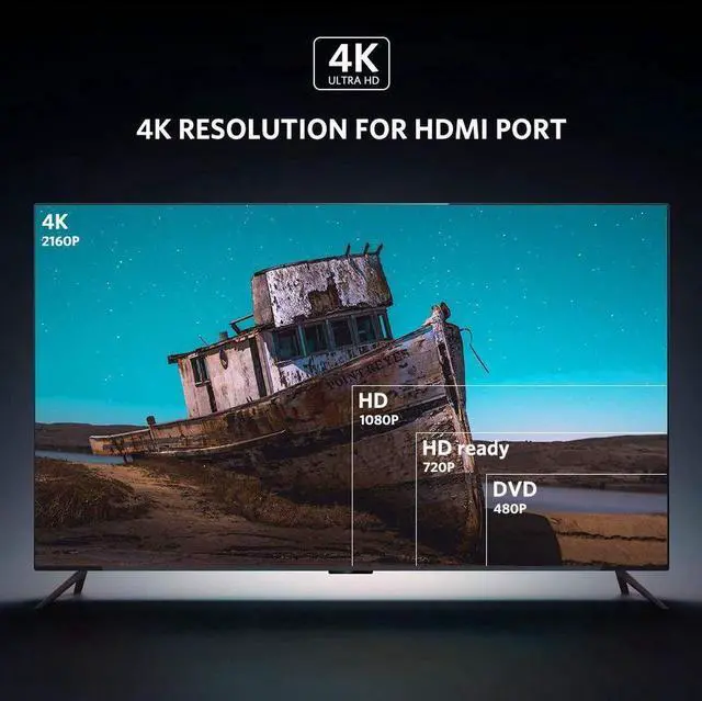 Alt view image 4 of 7 - Micro HDMI to HDMI VGA Converter Adapter With 3.5mm Audio Jack support 4Kx2K HD for Ultrabooks, Tablets, Cameras and Camcorders