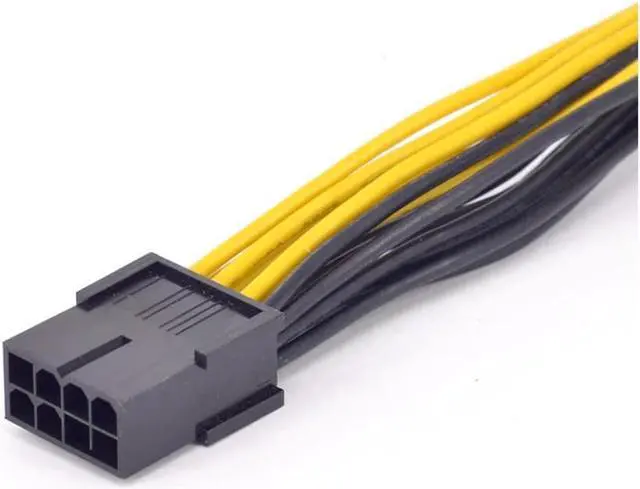 Main image of PCIe GPU 8pin to Dual 6+2Pin Power supply Cable PCI express Graphics card 2 ports 6+2pin to 8Pin power Port Multiplier 18AWG