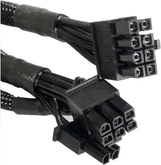 Alt view image 3 of 3 - 8PIN TO dual 8+6 PCIE VGA Power Cable for E-VGA SuperNOVA 750 850 G2 G3 G5 B3