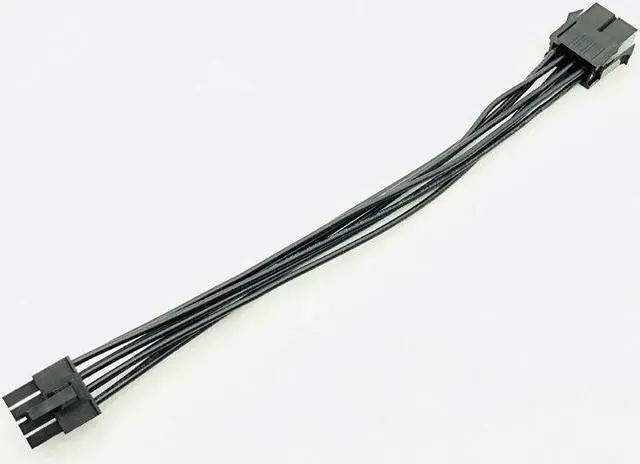 Alt view image 2 of 6 - 8Pin CPU Power Cable 8 Pin PCI-E to 8 Pin ATX EPS Male to Female PSU Motherboard Power Supply Extension Adapter Cable 20cm 18AWG