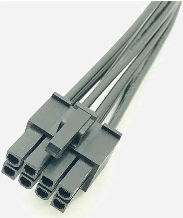 Alt view image 6 of 6 - 8Pin CPU Power Cable 8 Pin PCI-E to 8 Pin ATX EPS Male to Female PSU Motherboard Power Supply Extension Adapter Cable 20cm 18AWG