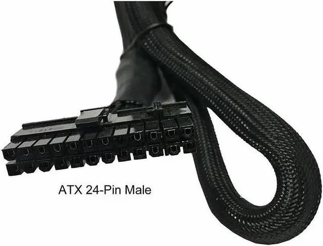 Alt view image 2 of 7 - ATX 24Pin To 18+10Pin Motherboard PSU Modular Power Supply Cable For V550 V650 V750 V850 V700 V1000
