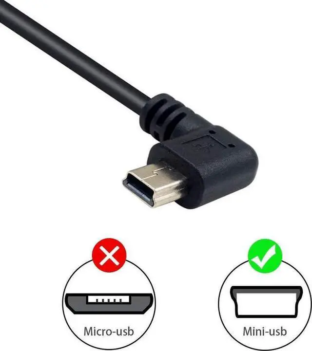 Alt view image 2 of 7 - USB Header to Mini USB Dupont Cable, 90 Degree Left Angle Mini USB Male to 5 Pin Motherboard Female Adapter Dupont Extended Cable (2 Pack) 50CM/1.64FT