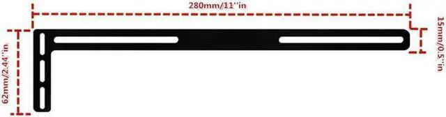 Alt view image 4 of 6 - Aluminum Graphics Card Holder Stand Cooling Kit L-shaped GPU Support Bracket Universal PC Case Accessories Support Frame