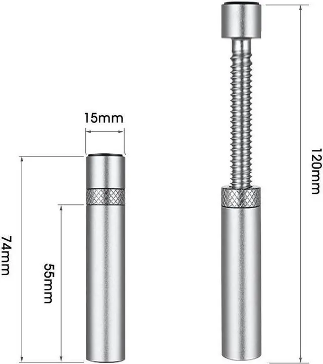 Alt view image 2 of 2 - Graphics Card GPU Support Bracket, Adjustable Height GPU Sag Stand Bracket with Magnet and Non-Slip Sheet, GPU Holder for Prevent Universal VGA Graphics Card Sag - 2.8-4.7"- L - Silver
