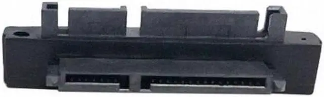 Alt view image 3 of 7 - Aomoproing 90 Degree Down Angled SATA 22Pin 7+15 Male to SATA 22P Female Extension Convertor Adapter