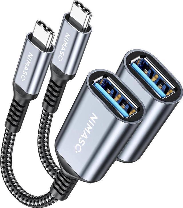 Main image of Aomoproing          USB C to USB 3.0 Adapter [2 pack] USB C to USB A Adapter USB Type-C to USB Thunderbolt 3 to USB Adapter OTG Cable for iPhone 15/15 Pro/15 Plus/15 Pro Max Macbook Pro/Air Galaxy S20