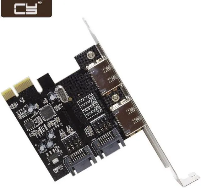Main image of Aomoproing PCI-E To 4 Ports SATA 3.0 ESATA PCIE SATA3 6Gbps Expansion Card PCI-E Adapter