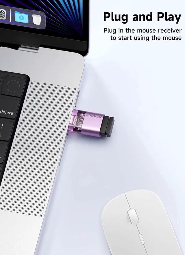 Alt view image 7 of 7 - Aomoproing     USB C to USB Adapter [3 Pack] USB C Male to USB Female Adapter 3.0 USB to Type C Adapter Compatible with MacBook Pro/Air iPhone 15 Galaxy S24/S23/S22/S21 All USB C Devices-Purple
