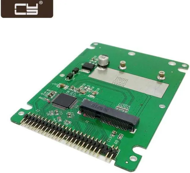 Main image of Aomoproing mSATA mini PCI-E SATA SSD to 2.5 inch IDE 44pin Notebook Laptop hard disk case Enclosure White