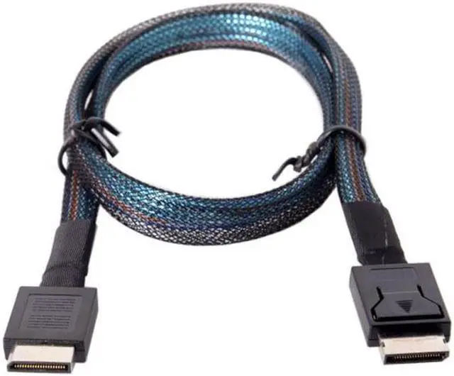 Alt view image 7 of 7 - Aomoproing  PCIe PCI-Express  4i to OCuLink SFF-8611 SSD Data Active Cable 50cm