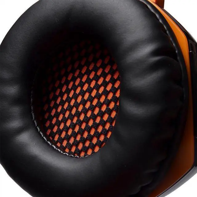 Alt view image 2 of 7 - Professional Stereo Bass Game Headphone with Mic and LED Light, Gaming Headset Wired Earphone Noise Canceling for PC Computer