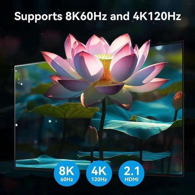 Alt view image 5 of 7 - 4K144Hz Triple Monitor HDMI KVM Switch 3 Monitors 2 Computers 8K60Hz 2 PC 3 Monitors KVM Switches With 4 Ports USB 3.0 to Connect Keyboard Mouse and Printer Includes 2 USB 3.0 Cables and DC12V Adapter