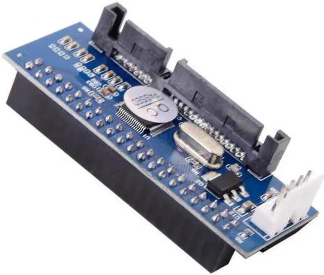 Alt view image 3 of 7 - Aomoproing IDE/PATA 40Pin Disk to SATA Female Converter Adapter PCBA for Desktop3.5" Hard Disk Drive