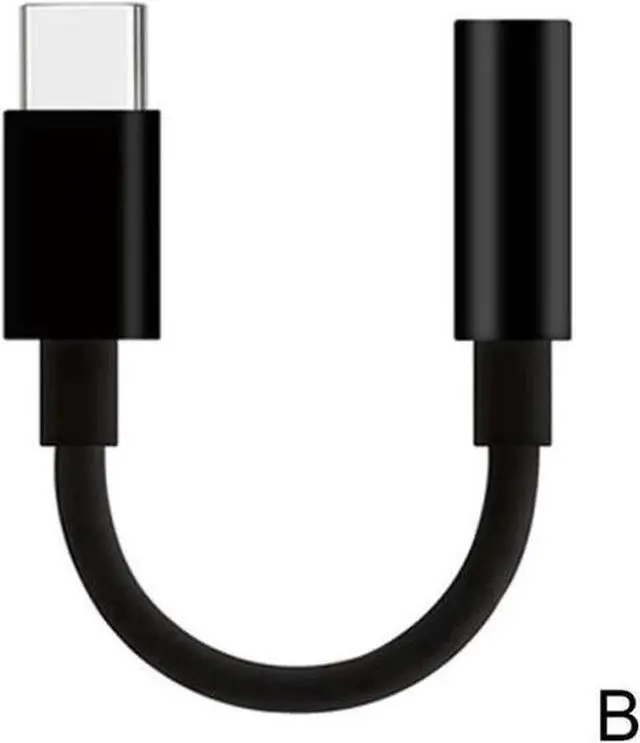 Alt view image 5 of 5 - White Type C To 3.5mm Converter Adapter USB-C Jack Earphone Headphone Cable Audio Aux Cable Adapter