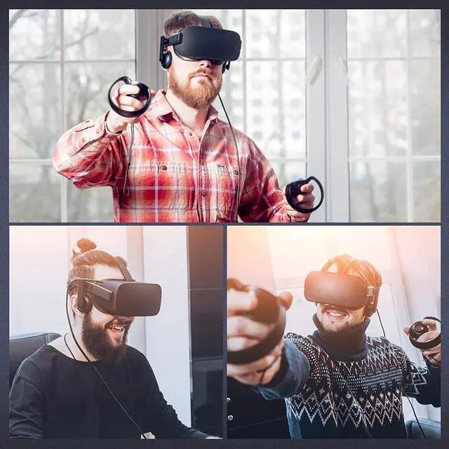 Alt view image 2 of 7 - for Oculus Link Cable 16FT (5M), VR USB 3.0 USB A to USB C for Quest 2 Link Headset Cable, USB 3.2 Type C to A High Speed Data Transfer & Fast Charging Cord Compatible for Quest 1/2 and Gaming PC VR