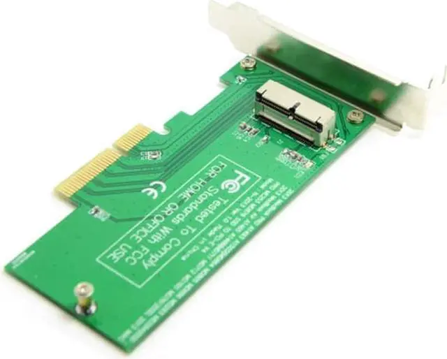 Alt view image 3 of 7 - Aomoproing Express PCI-E to 2013 2014 2015 Apple Macbook Pro Air SSD Convert Card for A1493 A1502 A1465 A1466