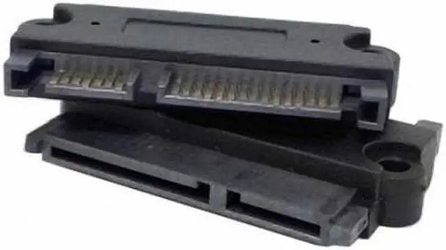 Main image of Aomoproing 3.5" & 2.5inch SATA 22Pin 7+15 Male to SATA 22P 7+15 Female extension convertor adapter with screw holes