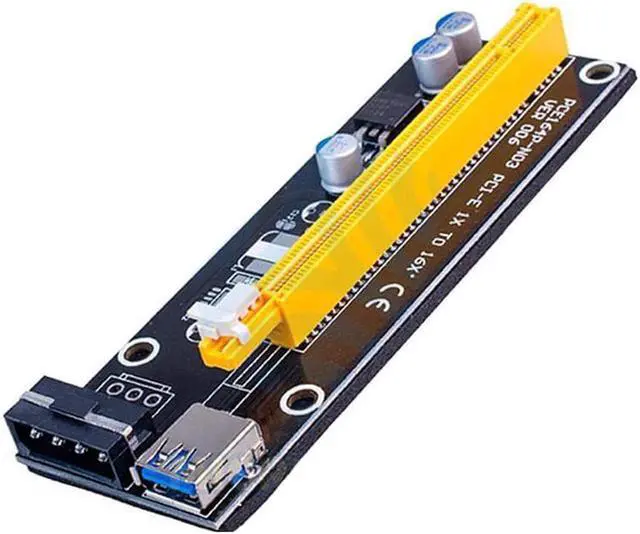 Alt view image 2 of 3 - mlc Mini PCIe 1x to PCI Express x16 Riser Card for Laptop External Graphics Card GDC Miner mini PCIe to PCI-e Slot for BTC Minin