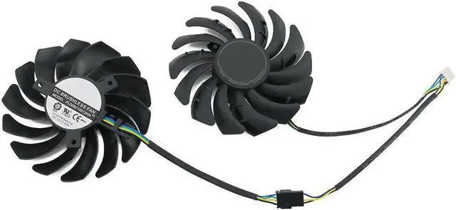 Alt view image 5 of 5 - 87MM PLD09210S12HH 4Pin RX5600 RX5700 Cooler Fan For MSI RADEON RX 5600 5700 XT MECH OC Graphics Video Card Cooling Fans