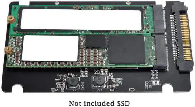 Alt view image 5 of 7 - Aomoproing    NVME U.2 to Combo NGFF M.2 M-key SATA PCIe SSD Adapter for Mainboard Replace SSD 750 p3600 p3700