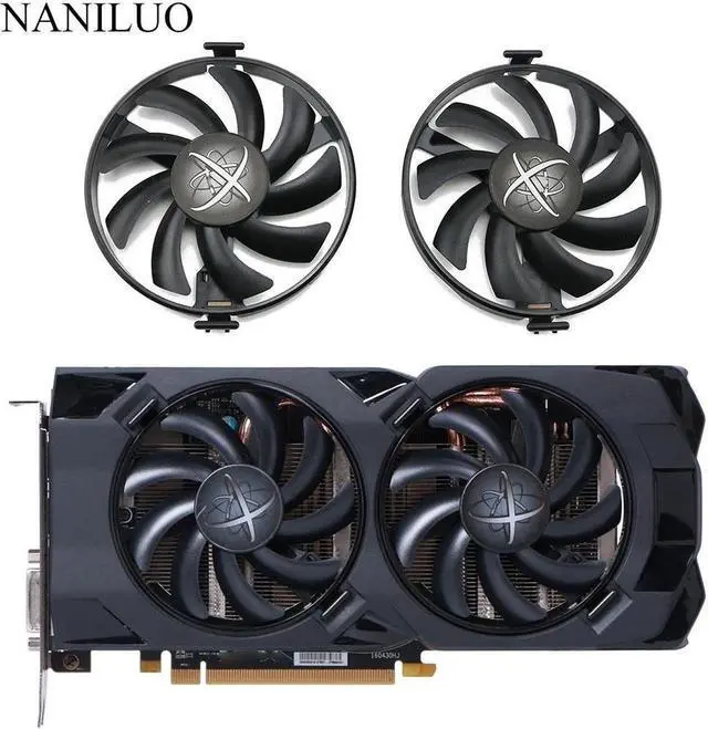 Main image of FDC10U12S9-C RX480 RX470 Cooler Fan Replace For XFX Radeon RX 480 470 470D RS Black Wolf Graphics Card Cooling Fan