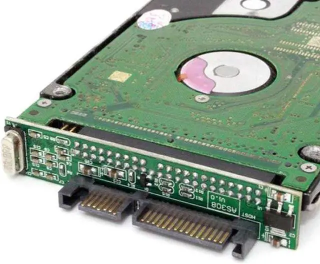 Alt view image 7 of 7 - Aomoproing   IDE 44Pin Disk to SATA Female Converter Adapter PCBA for Laptop2.5" Hard Disk Drive