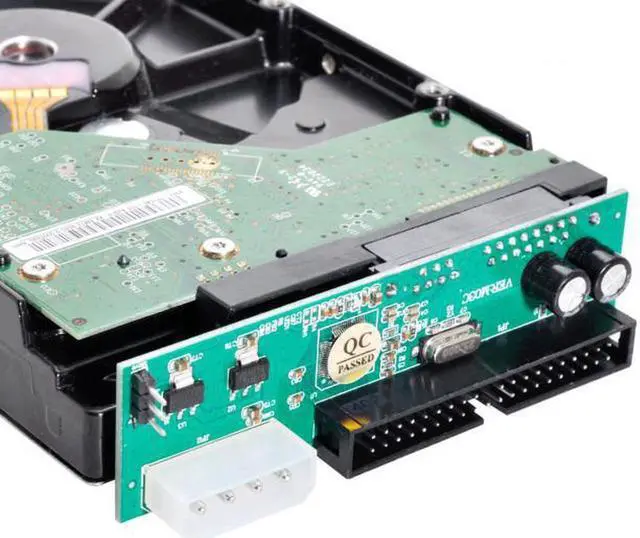 Alt view image 6 of 7 - Aomoproing   SATA Disk to IDE/PATA 40Pin Motherboard Converter Adapter PCBA for Desktop2.5 3.5" Hard Disk Drive