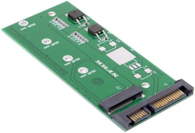 Alt view image 2 of 7 - Aomoproing M.2 NGFF B/M-key 2 Lane SSD to 7mm 2.5" SATA 22pin hard disk case PCBA for E431 E531 X240S Y410P Y510P