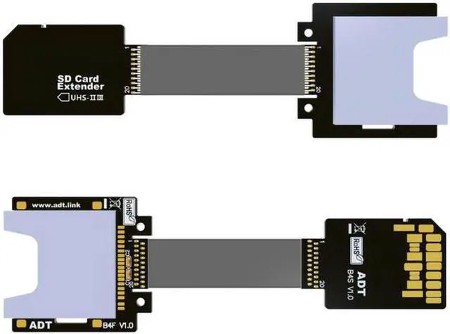 Main image of Aomoproing  SD Male Extender to SD Card Female Extension Cable Adapter Flexible SD/SDHC/SDXC UHS-III UHS-3