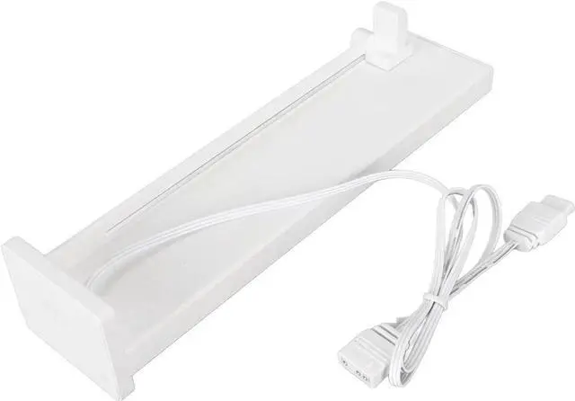 Alt view image 3 of 6 - RGB GPU Support Bracket, Magnetic Base Graphics Card GPU Brace Support, Slidable 5V 3 Pin GPU Stand Colorful Video Card Holder Bracket (White)