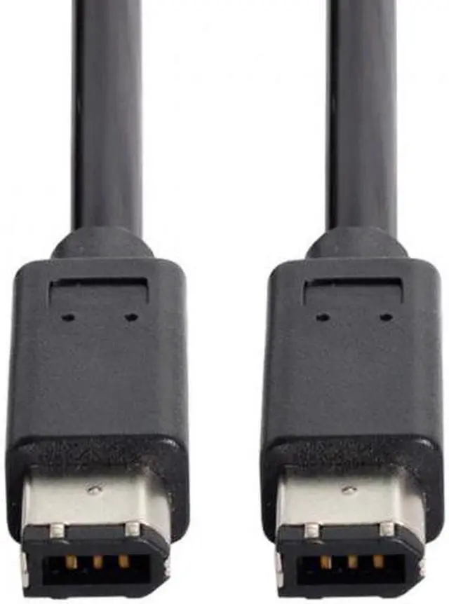 Alt view image 7 of 7 - Aomoproing 6 Pin to 6Pin FireWire 400 to FireWire 400 6-6 ilink Cable IEEE 1394 1.8m Black