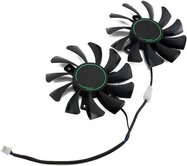 Alt view image 3 of 4 - 75MM HA8010H12F-Z Cooler Fan Replacement GTX1650 For MSI GeForce GTX 1650 SUPER VENTUS XS Graphics Card Fans