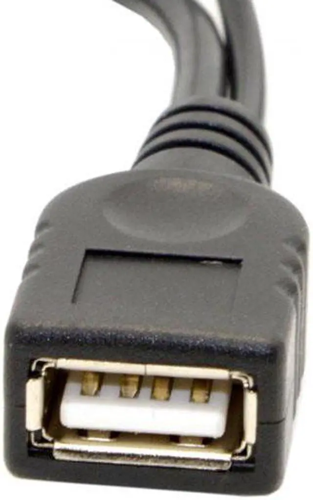 Alt view image 3 of 5 - Aomoproing USB-C Type-C USB 3.1 to USB 2.0 Female OTG Data Cable with Power for Cell PhoneTabletLaptopMacbook Pro