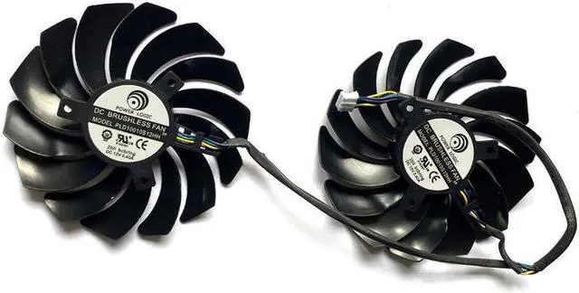 Alt view image 6 of 6 - 95MM PLD10010S12HH 4PIN GTX980 GPU FAN For MSI Radeon R9 380 Armor 2X GTX 1060 970 RX580 Graphics Video Card Cooling Fans