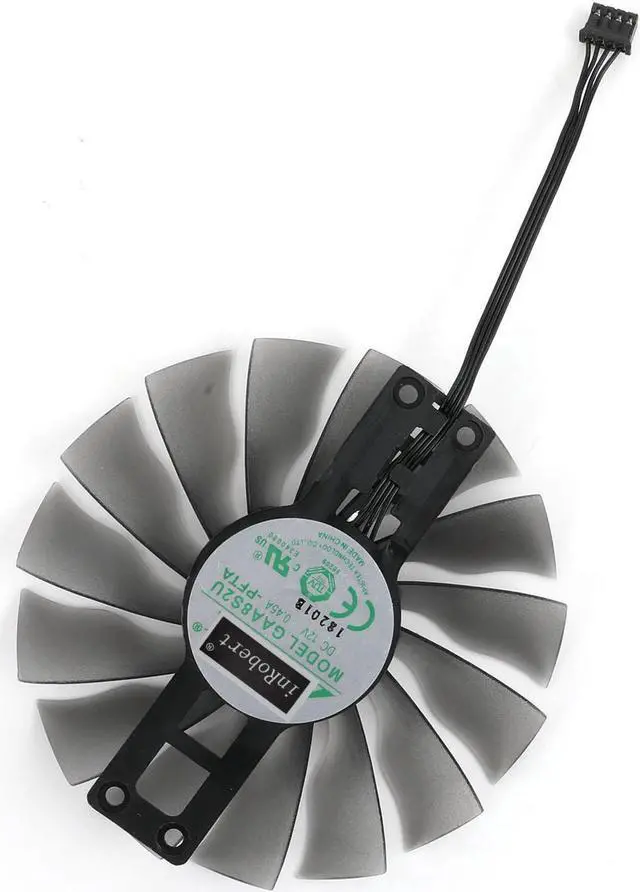 Alt view image 6 of 6 - 95MM GAA8S2U 0.45A GTX1070 GPU Card Cooler For Palit GTX 1070 GameRock Graphics Card Fan Replacement