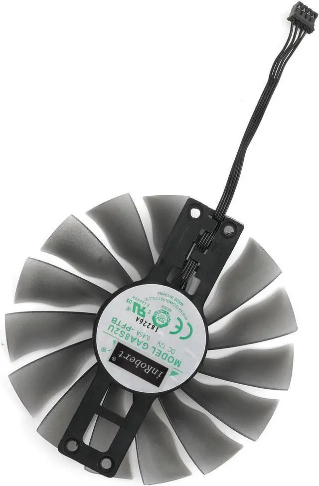 Alt view image 3 of 6 - 95MM GAA8S2U 0.45A GTX1070 GPU Card Cooler For Palit GTX 1070 GameRock Graphics Card Fan Replacement