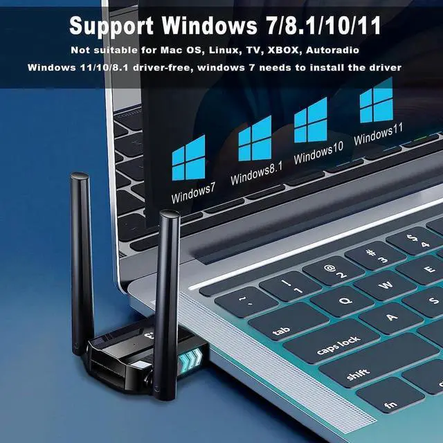 Alt view image 4 of 7 - USB Bluetooth 5.3 Adapter for PC, Long Range Bluetooth Dongle 492FT/150M Wireless Transfer Transmitter Receive, USB Bluetooth Adapter Plug & Play for Desktop Laptop PC with Windows 11/10/8.1/7