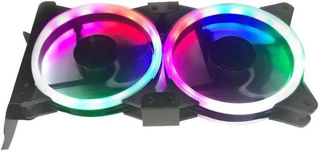 Alt view image 5 of 6 - PCI Slot Dual Fan Mount Rack Bracket 90mm 120mm for Desktop Graphics Video Card Computer Water Cooling System Waterblock