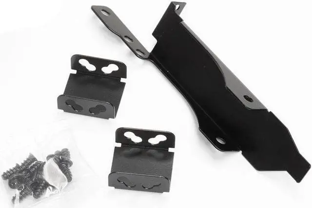 Alt view image 6 of 6 - PCI Slot Dual Fan Mount Rack Bracket 90mm 120mm for Desktop Graphics Video Card Computer Water Cooling System Waterblock