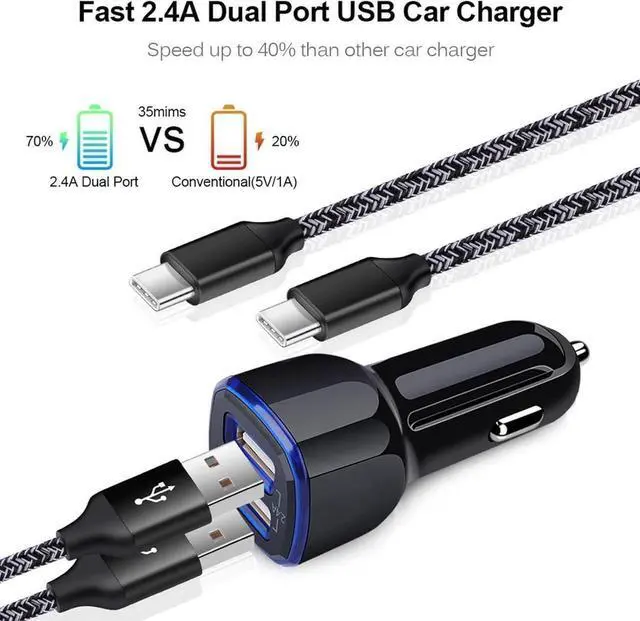 Alt view image 7 of 7 - USB C Charger Block Google Pixel 8a 8 7a Fast Charger Android Phone Wall Plug Car Adapter C Type Charging Cable 6FT for Pixel 7 6 Pro 6a 5a 5XL 4a 4XL,samsung galaxy a14 a53 a13 s23 s22 ultra s21 a32